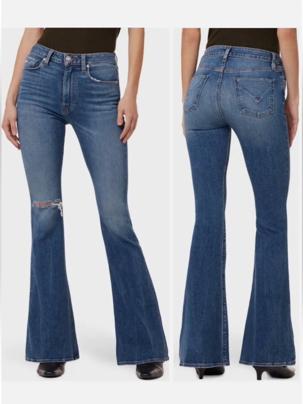 Hudson Holly High Waist Flare Jeans 30
